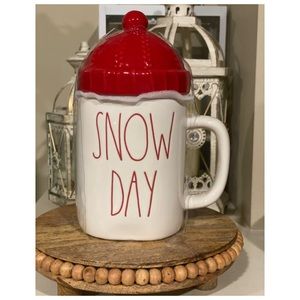 Rae Dunn “Snow Day Topper Mug